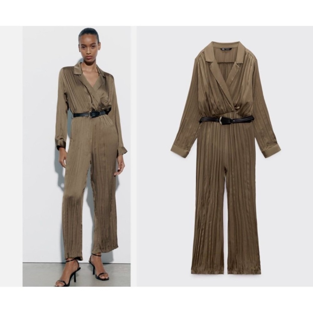 NWOT Zara Jumpsuit with NO BELT